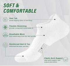 MOMISY Unisex Cotton Blend Ankle Crew Socks, Mid Tube for Men & Women, Pack of 5, Multicolour, Free Size (Crew B)