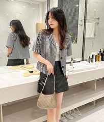 SYGA Women's Embroidered Armpit Handbags Fashion Khaki Versatile Shoulder Bag