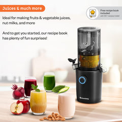 Atomberg Althea Cold Press Juicer | High Nutrition | Easy Assembly & Cleaning | Intelligent Auto Reverse | Advanced Safety Features | Ideal for Fruit, Veggie Juices & Nut Milks
