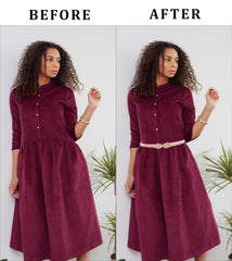 SYGA Women's Decorative Thin Belt flower shape Rhinestone Metal Buckle 22-36 Waist Belt Dress Accessories