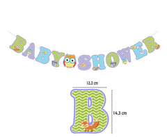 SYGA Cute Baby Shower Banner for Baby Shower Party and Maternity Shoot