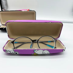 SYGA 1 Piece Cartoon Pattern Hard Eyeglasses Protector Case for Children Spectacles Sunglasses (Color & Design May Vary)