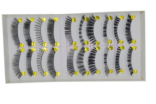 SYGA 10 Pair Eye Decoraton Lashes (M12)