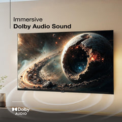 SANSUI 80cm (32) HD Ready Google TV with IPS Panel, HDR10, Dolby Audio, Surround Sound, Game Mode, 60Hz Refresh Rate JSW32HG5 (Black)