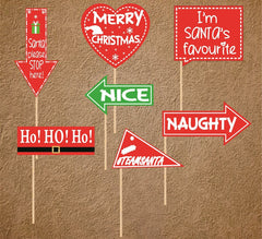 SYGA Set of 31 Christmas Party Photo Booth Props Christmas Party Decoration Craft Item
