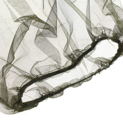 SYGA Mosquito Mask-Mosquito Head Net Face and Neck Protection - Anti Mosquito Anti-Bite Anti-Insect Olive