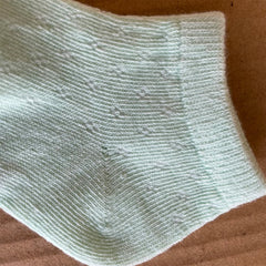 MOMISY 5 Pairs Baby Girl Boys Tube Socks Toddlers Infant Solid Color Ankle Socks Stretch Baby Socks-4Dots-4 to 6 Years