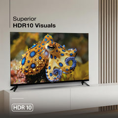 SANSUI 80cm (32) HD Ready Google TV with IPS Panel, HDR10, Dolby Audio, Surround Sound, Game Mode, 60Hz Refresh Rate JSW32HG5 (Black)