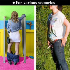 Syga Outdoor Standing Pee Reusable Female Urination Device - Purple