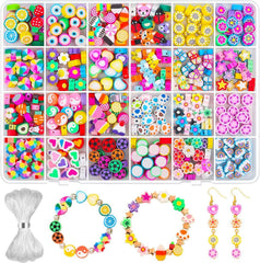 SYGA Beads for Kids Crafts Children's Jewelry Making Kit DIY Bracelets Necklace Hairband and Rings Craft Kits Birthday for 4, 5, 6, 7-Year-Old Little Girls-Multicolor (DIYBeadsSet-29)