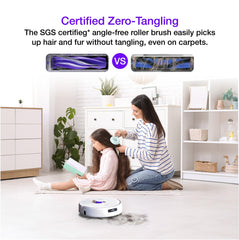 NARWAL Freo Z Ultra Robot Vacuum & Mop, 12000Pa Suction, Dual RGB Cameras, AI Avoidance, Adaptive Hot-Water Self Wash, Self-Emptying, Pet Hair, Quiet, Google Home, Alexa, Siri Compatible