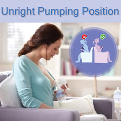 Syga Manual Breast Pump with Lid for Breastfeeding