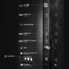 Hisense 164 cm (65 inches) E6N Series 4K Ultra HD Smart LED Google TV 65E6N (Black)