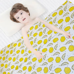 SYGA 110CM Baby Swaddle Blankets 6 Layer Muslin Swaddle Wrap 100% Cotton Stroller Cover Receiving (Avocado)