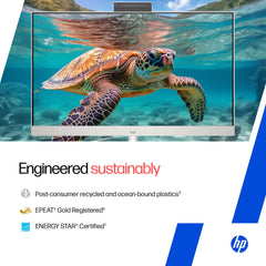 HP All-in-One, 13th Gen Intel Core i7-1355U (32GB DDR4, 1TB SSD) IPS, Three-Sided, Micro-Edge, Anti-Glare, FHD, 27''(68.6 cm), Win 11 Home, Office 24, 6.72kg, FHD Camera, 27-cr0068in