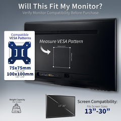 VIVO Dual LCD Monitor Desk Mount Stand Heavy Duty Fully Adjustable fits 2 /Two Screens up to 27" (STAND-V002)