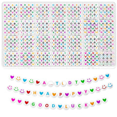 SYGA Beads for Kids Crafts Children's Jewelry Making Kit DIY Bracelets Necklace Hairband and Rings Craft Kits Birthday for 4, 5, 6, 7-Year-Old Little Girls-Multicolor (DIYBeadsSet-34)