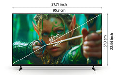 Sony 108 cm (43 inches) BRAVIA 2M2 Series 4K Ultra HD Smart LED Google TV K-43S25M2