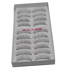 SYGA 10 Pair Eye Lashes for Women and Girls Groom Your Eye with False Eye Lash and Look Authentic in Party, Wedding, Anniversary, Office Meetings and Many More (215#)