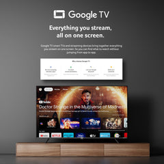 acer 109 cm (43 inches) Super Series 4K Ultra HD Smart QLED Google TV AR43QDXGU2875AT (Black)