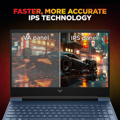 HP Victus, AMD Ryzen 7 7445HS, 6GB RTX 4050, 16GB DDR5(Upgradeable) 512GB SSD, 144Hz, IPS, 300nits, FHD, 15.6''/39.6cm, Win11, M365* Office24, Blue, 2.29kg, fb3118AX, Backlit, DTS Audio, Gaming Laptop