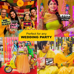 SYGA Set of 12 Funny Wedding Party Photo Booth Props Craft Item