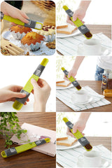 SYGA Measuring Spoon for Measuring Dry Ingredients,Creative Double End Adjustable Scale Eight Stalls Metric Spoon