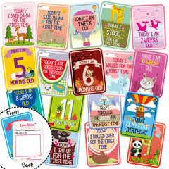 Syga Baby Milestone Cards (Pack of 27)