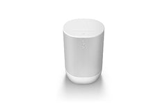 Sonos Move 2 | Wireless Portable Speaker with WiFi, Bluetooth, Amazon Alexa, 24-Hour Battery Life, Wireless Charging Base - Black