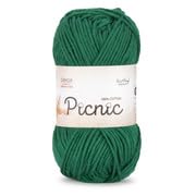 Ganga Acrowools Picnic is 100% Cotton and Crochet Yarn. Pack of 3 Balls - 50Gm Each Shade No - PIC015, Sterling Red