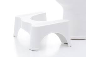 SYGA Stool for Toilet, Cabinet - Anti-Slip, Anti-Constipation, Better Posture - Helps with IBS, Hemorrhoids and Other Problems - Space Saving, Compact_Set of 4