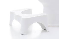 SYGA Stool for Toilet, Cabinet - Anti-Slip, Anti-Constipation, Better Posture - Helps with IBS, Hemorrhoids and Other Problems - Space Saving, Compact_Set of 4