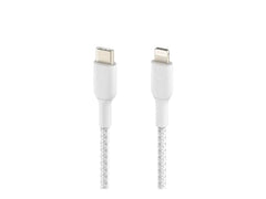 Belkin Apple Certified Braided Lightning to USB-C Charge and Sync Cable, USB Cable, 6.6 Feet / 2M, Black