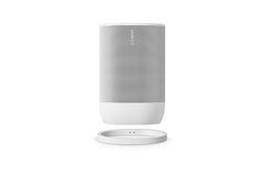 Sonos Move 2 | Wireless Portable Speaker with WiFi, Bluetooth, Amazon Alexa, 24-Hour Battery Life, Wireless Charging Base - Black