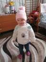 SYGA Unisex Wooln Warm Winte Cap Pompom Beanie Hat for 1-3 Year Baby Cap - Pink