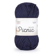 Ganga Acrowools Picnic is 100% Cotton and Crochet Yarn. Pack of 3 Balls - 50Gm Each Shade No - PIC015, Sterling Red
