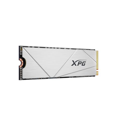 ADATA XPG GAMMIX S60 1TB M.2 2280 Internal Solid State Drive/SSD with NVMe PCIe Gen4 x4, speeds Upto Read/Write - 5000/3200 MB/s Compatible with PC and Laptop - AGAMMIXS60-1T-CS