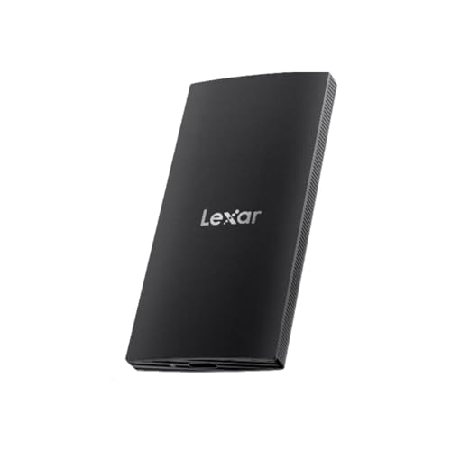 Lexar SL300 2TB Portable SSD, External SSD, Solid State Drive, Up to 1050MB/s Read, 1000MB/s Write, USB Type-C