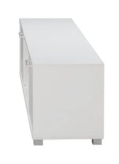DeckUp Soneva Engineered Wood TV Unit (Wotan Oak & White, Matte Finish)