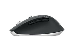 Logitech M720 Triathlon Multi-Device Wireless Mouse, Bluetooth, USB Unifying Receiver, 1000 DPI, 6 Programmable Buttons, 2-Year Battery, Compatible with Laptop, PC, Mac, iPadOS - Graphite Black