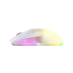 SteelSeries Aerox 3 Wireless Gen 2 - Ultralight 68g Gaming Mouse, 4K Polling, 26K DPI Optical Sensor, 200 Hours Battery Life, IP54, 80 Million Clicks, RGB, Pure PTFE Gliding Feet, Shadow