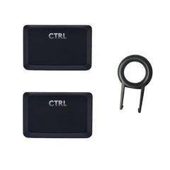 2pcs Backlit Ctrl Keys Replacement for Logitech G915 G913 G813 G815 TKL RGB Mechanical Gaming Keyboard Keycaps Black