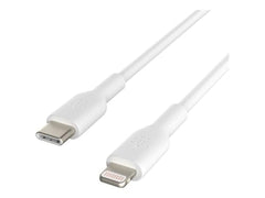 Belkin Apple Certified Braided Lightning to USB-C Charge and Sync Cable, USB Cable, 6.6 Feet / 2M, Black
