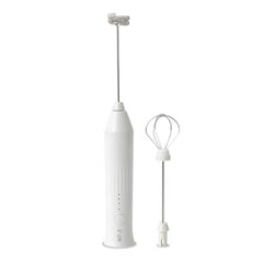 Salt AeroWhisk Classic Rechargeable Milk Frother | 3 Speed Modes | Egg Beater and Milk Frother Attachment | Powerful Motor with Long Lasting Battery, Green