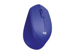Logitech M331 Silent Plus Wireless Mouse, 2.4GHz with USB Nano Receiver, 1000 DPI Optical Tracking, 3 Buttons, 24 Month Battery Life, PC/Mac/Laptop - Black