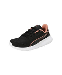 Puma Womens Dazzler WNS Black-White-Deeva Peach Sneaker - 7 UK (31218201)
