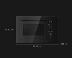 Built In Microwave Elica EPBI MWO GL220 Touch 22L Built in Microwave || Grill Defrost & Combination Cooking
