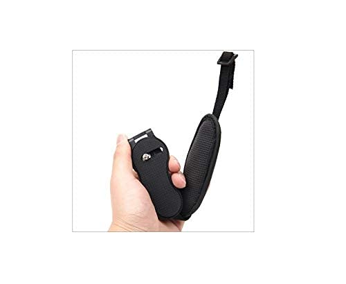 SYGA DSLR Camera Hand Grip Wrist Strap Oval Shape Black Strap