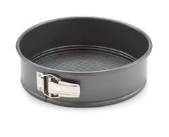 Syga 3Pcs Non-Stick Springform Cake Pan, Baking Tray,Round, 24/26/28cm,Black