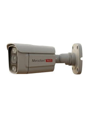 Mecclien 5MP Full Color Outdoor Bullet CCTV Security Camera with AI Detection, Star Light, Night Vision, Weatherproof Housing & Adjustable Mount | Starlight | Metal Body